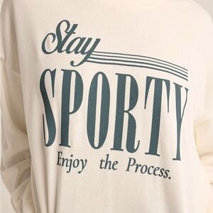 Z Supply Off-White Cozy Sweatshirt